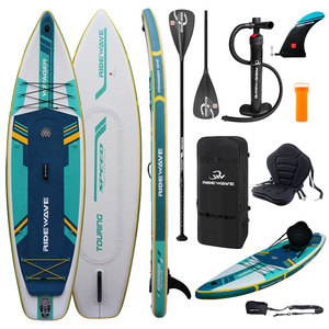RIDEWAVE Nouveau Design Double Chambre À Air Gonflable Stand-up Paddle Board Deska Doux <span class=keywords><strong>Planche</strong></span> De Surf Drop Stitch pour Surf SUP - Product Image 1