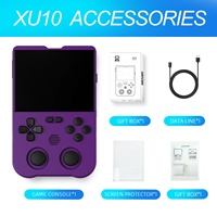 Console de jeu portable mini Xu10, puissant processeur RK3526S, batterie 3000 mAh, double joystick 3D Hall, console de jeu vidéo classique