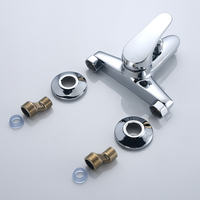 Acheter Robinet de Baignoire Chrome Robinet de Douche Mitigeur et Douche pour Salle de Bain Chrome Baignoire Mitigeur