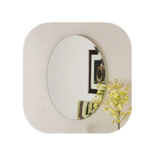 Modern <b>Silver</b> Frameless Decorative Glass <b>Mirror</b> Wholesale Hanging Square and Oval Beveled <b>Mirror</b> Traditional Art Wall Design - Product Image 4