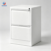Armoire de classement verticale à tiroirs réglables, meuble de rangement de documents de bureau polyvalent en métal