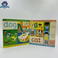 Fabrication en usine de livres éducatifs pour enfants personnalisés pour la petite enfance livres imprimés à la demande de tableau de service pour les tout-petits