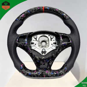 Volante LED Rpm de Fibra de Carbono Forjado para <span class=keywords><strong>BMW</strong></span> <span class=keywords><strong>E60</strong></span> E61 E62 E63 E64 E88 E90 E92 E91 E93 X3 M3 330i <span class=keywords><strong>330d</strong></span> 335i 318i M3 - Product Image 4