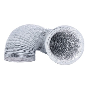 خرطوم تهوية أسود أو أبيض وألمنيوم مجمعين مع منفاخ نفقي من كلوريد البولي فينيل - Product Image 2