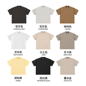 เสื้อยืดเปล่าผู้ชายผ้าฝ้าย 100% รับผลิตแบบ OEM ODM ขายส่ง พร้อมสกรีนโลโก้ เสื้อยืดคุณภาพสูงแบบเรียบสำหรับทุกเพศ - Product Image 3