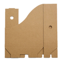 Présentoir de table pliable en carton ondulé personnalisé Yindian pour brochures, format A4/A5/DL, en carton recyclé