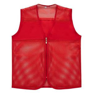 Mesh Vest Orange Work Uniform Men Outdoor Sports Vest Lightweight Breathable Safety Vest for Public Welfare Activities - Product Image 2