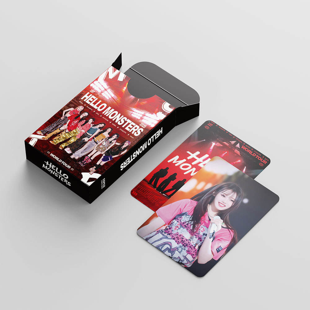 Kpop Babymonster HELLO MONSTERS LOMO Cards ASA AHYEON HD Printing