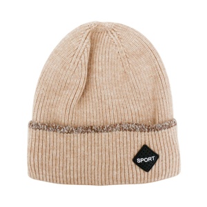Nouveau bonnet en acrylique écologique, chaud et épais, en polaire et laine, luxueux et moelleux, pour filles et femmes, style Gorras, tricoté - Product Image 6