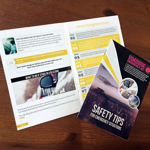 Kit d'assistance routière OP 2-en-1 : Petite trousse de premiers secours et d'urgence pour véhicule, voyage et usage domestique - Product Image 5