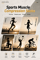 Chaussettes OEM & ODM en laine, coton et nylon, unisexes pour hommes, anti-transpiration, durables, respirantes, bout sans couture, anti-ampoules, pour sports de plein air