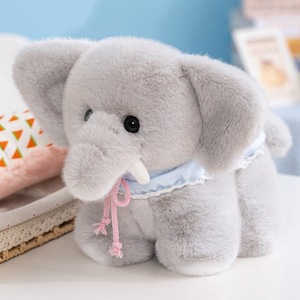 HECION Lindo Peluche de Elefante de la Serie <span class=keywords><strong>Mike</strong></span>, Realista, Adorable Muñeco de Peluche para Niños, Almohada para Dormir y Juguete para Abrazar - Product Image 1