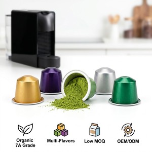 Mixed Flavors Matcha Capsules <b>Coffee</b> <b>Machine</b> Compatible OEM ODM Service Private Label Sachet Packing For <b>Small</b> Business - Product Image 1