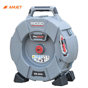 Machine de nettoyage de canalisations d'égout Ridgid Kit de machine à arbre flexible K9-204 Ridgid 2-4 tuyaux Machine de déblocage de tuyaux domestiques - Product Image 1