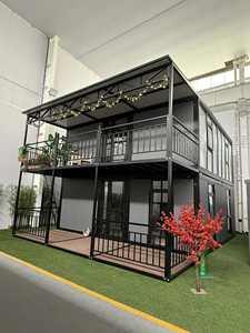 <span class=keywords><strong>Maison</strong></span> préfabriquée de luxe en conteneur pliable de 20 pieds, 2 à 4 chambres, maisons miniatures à 2 étages pour adultes, maisons préfabriquées de 40 pieds à <span class=keywords><strong>vendre</strong></span> - Product Image 6