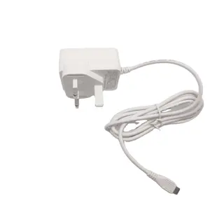 Adaptador de energia médica, adaptador us de 5v 1.2a 5.5v 2a mopp com ul60601 fcc ce gs cb tuv saa para sensor de pressão arterial