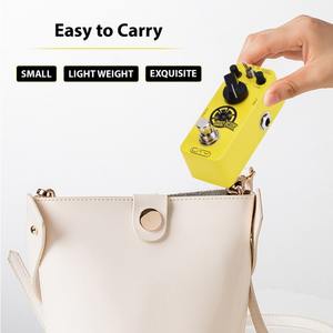 Lity Overdrive pedale per <span class=keywords><strong>chitarra</strong></span> Overdrive Mini pedale con 2 modalità di suono normale/BOOSTER dell'amplificatore Combo valvola a tubo - Product Image 2