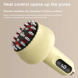New Electric Rechargeable Gua Sha Instrument Household <b>Massager</b> Meridian Brush Massage Tool Cupping - Product Image 5