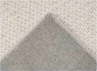Moquette murale en laine de qualité supérieure sur mesure en rouleau, disponible en beige, blanc et gris