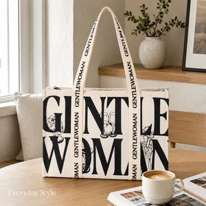 Wholesale Top Quality Black Big <b>Canvas</b> <b>Tote</b> Bag Cotton Shopping Bag <b>Tote</b> Bag With Custom Printed Logo - Product Image 3