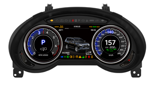 WEIJUNPRO لوحة عدادات رقمية LCD أوتوماتيكية بشاشة ترقية جديدة لسيارة لكزس GX400 GX460-من WEIJUNPRO وصلة USB - Product Image 2