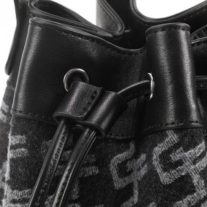 Custom Bucket Bag Women Mini Drawstring Handbag Fashion <b>Top</b> Handle Bag OEM Private Label Supplier - Product Image 5