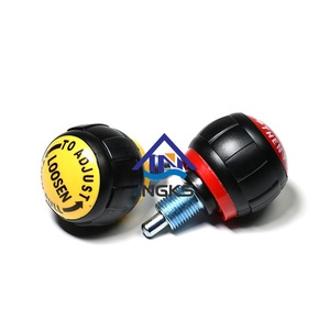 Thiết bị tập thể dục phụ kiện tập thể dục xe đạp nhựa đầu thép carbon cơ thể kéo núm mùa xuân Pin pit tông - Product Image 4