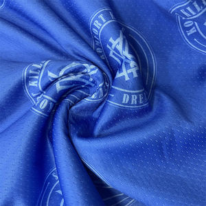 Pantalones cortos de gimnasio de entrenamiento de malla de sublimación personalizada para hombres, cintura media, decoración Vintage, tela de lona, método de tejido no tejido - Product Image 6