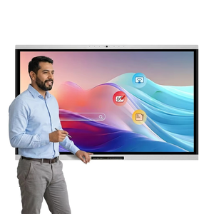 HISEEVIEW กระดานไวท์บอร์ดดิจิทัลอัจฉริยะแบบอินเทอร์แอคทีฟ LED 4K ขนาด 98 นิ้ว หน้าจอสัมผัสแบบแบน OEM สำหรับการศึกษาและการประชุม - Product Image 1