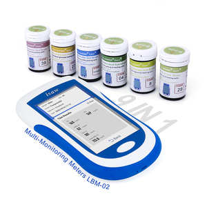 Best Selling ACCU-ANSWER ISAW LBM-02 Electric Blood <strong>Glucose</strong> Test Strips USB Recharge Class II Cholesterol/<strong>Hemoglobin</strong> Meter - Product Image 1