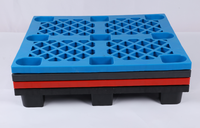Fabricant de chariot élévateur durable à neuf pattes emboîtables Euro Palette en plastique vente en gros