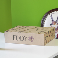 Boîtes d'expédition pour colis cadeaux écologiques recyclables avec impression personnalisée colorée