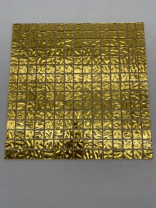 Mosaïque Moderne Colorée 327*327 <span class=keywords><strong>pour</strong></span> Paroi <span class=keywords><strong>de</strong></span> Douche, Carreaux Brillants Iridescent Or Rose en <span class=keywords><strong>Verre</strong></span> <span class=keywords><strong>pour</strong></span> Salle <span class=keywords><strong>de</strong></span> Bain et Piscine - Product Image 3