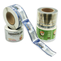 Autocollant de bouteille d'huile essentielle de cosmétique en vinyle imprimé avec Logo personnalisé imperméable