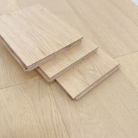 High Quality Indoor Light European Natural White Wood Oak Flooring Hybrid Timber Engineered Hardwood Flooring