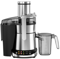 Extractor de Jugos Centrífugo Eléctrico de Acero Inoxidable HGM HJ-07B, Licuadora Multifuncional para Frutas, Venta al Por Mayor de Fábrica