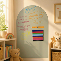 Tableau magnétique personnalisé UCI, autocollant effaçable interactif, autocollants pour tableau blanc avec matériau en polyester pour usage domestique