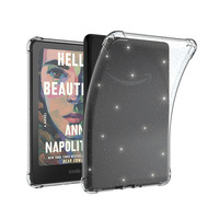 Kompatibel untuk Kindle 2024 E-book Reader Generasi ke-12 Kpw6 Penutup Pelindung Transparan Anti Guncangan Empat Sudut dengan Airbag