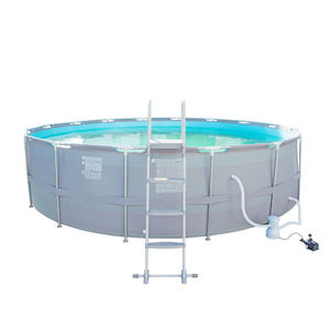 Piscina Plegable Redonda y Profunda de PVC Pro <span class=keywords><strong>Deluxe</strong></span>, Fácil de Instalar, para Uso Familiar - Product Image 4