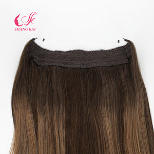 Vente en gros de <span class=keywords><strong>cheveux</strong></span> humains indiens Remy 100% naturels pour extensions de <span class=keywords><strong>cheveux</strong></span> à clipser en une seule pièce - Product Image 3