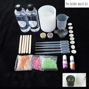 Bột Màu Nhựa Epoxy Thủ Công Nghệ Thuật Tự Làm, Nhựa Epoxy Trong Suốt Và Nhựa Cứng Trong Suốt Làm Khô Nhanh Bằng Tia Cực Tím - Product Image 5