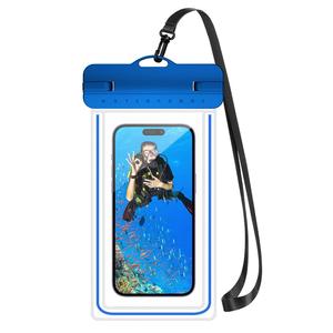 Étui de téléphone et pochette étanches IPX8 en PVC+ABS grande taille, sac étanche jusqu'à 7,2 pouces pour le camping et la natation - Product Image 3