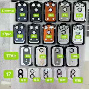 Lentes de Câmera Colorida Original para <span class=keywords><strong>iphone</strong></span> 17 Laranja Metálico Matte Armor 2.5D 9H Anti Choque Câmera Proteção 17 Pro Max - Product Image 6