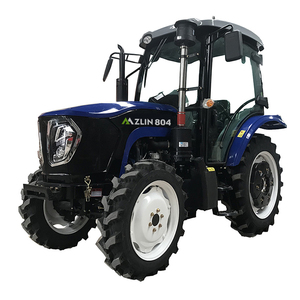 Nouveaux tracteurs agricoles à roues 4x4 de 80 ch, 804, robustes, avec cabine climatisée, chargeur frontal, à vendre, fabriqués en Chine - Product Image 1