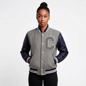 Custom Embroidery Lettermen Vintage Jacket for Men University Letterman Bomber Varsity Jackets College Baseball Jacket for Women - Product Image 4