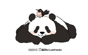 ตุ๊กตาแพนด้าตลกขนาด10ซม. พร้อมมาสคอตมะม่วงตุ๊กตาผ้าพลั PL สำหรับสอบ