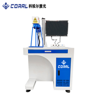 HG-SC-G-D100 Marqueur laser à fibre portable de bureau, machine de gravure neuve pour métal et acrylique, compatible DXF PLT BMP AI DST