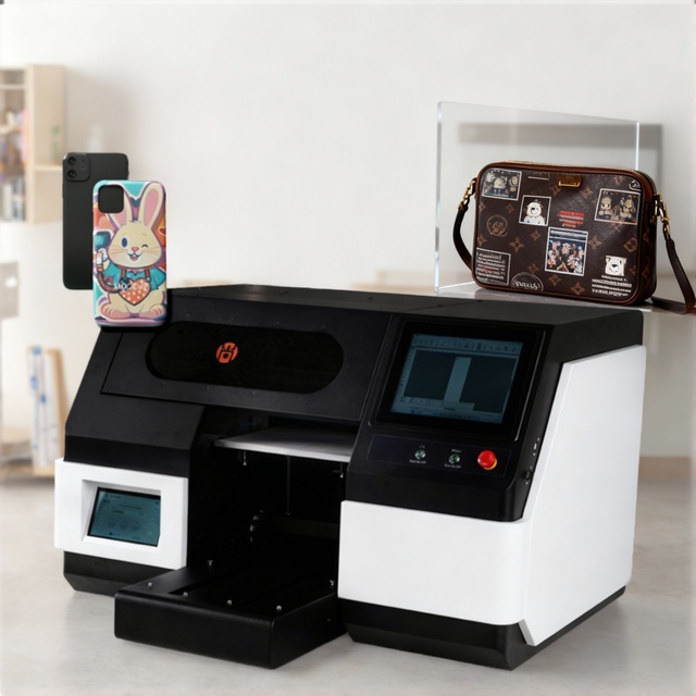 Factory Direct A3 UV DTF Printer High Resolution 1200DPI for I3200 Print Head AB Film Sticker Printing Machine for Phone Case