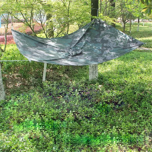 Tactical Camouflage Portable <strong>Nylon</strong> Wind-resistant Poncho <strong>Raincoat</strong> for Camping Hiking - Product Image 6