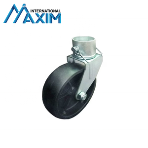 6 In. Trailer Tongue Jack Caster mit Rad und Pin/Clip, 1200 Pfund. Kapazität - Product Image 5